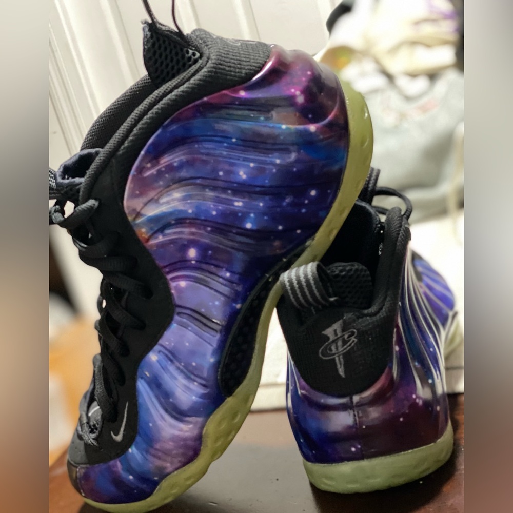 Size 10 - Nike Air Foamposite One NRG galaxy 2012 pre-owed no box